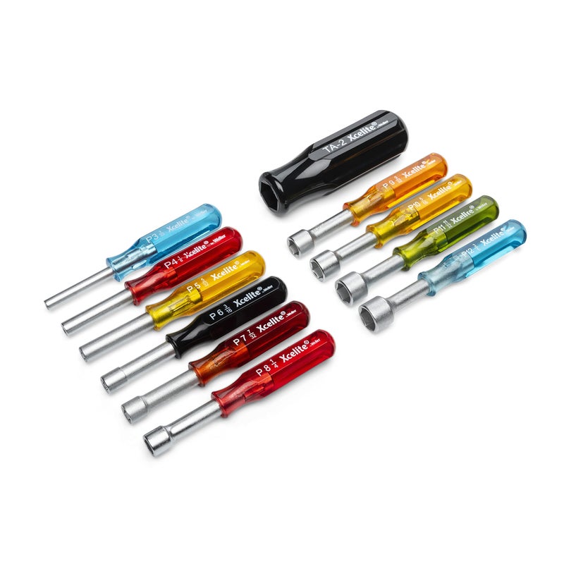 Xcelite PS120 11 Piece Compact Convertible Nutdriver Set - Image 2